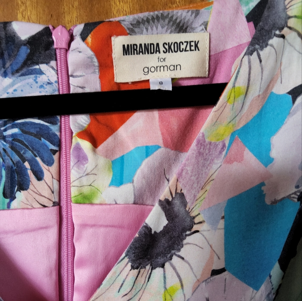 GORMAN Miranda skoczek dress floral size 8 - Picture 4 of 5